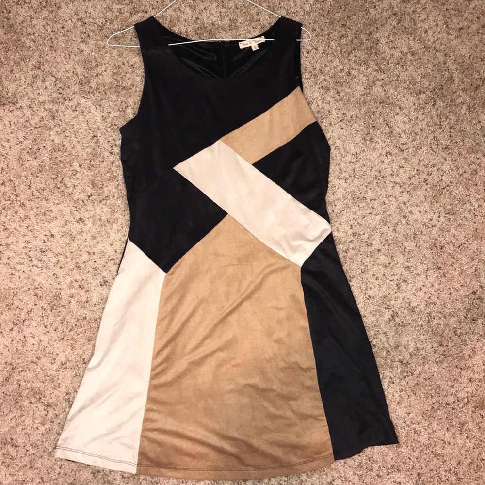 Suede dress
